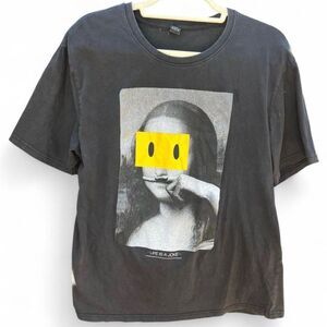 Noize Black Graphic Tee with Yellow Accent